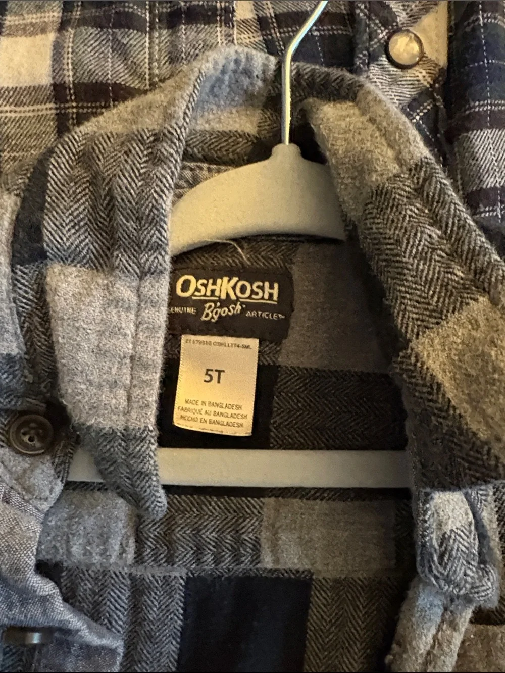 OshKosh Boys' , Baby Gap , Carter’s Flannel 4 Pack